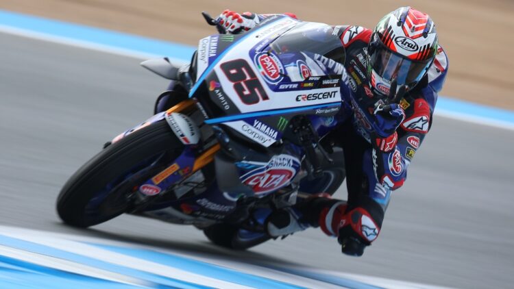 WSBK, Jerez: Jonathan Rea como pez en el agua en el segundo día
