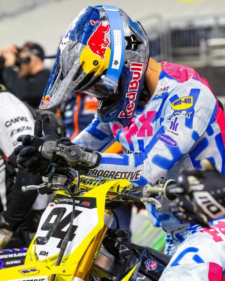 AMA Supercross: ¡Dándolo todo! Ken Roczen «haciendo todo lo que puedo»