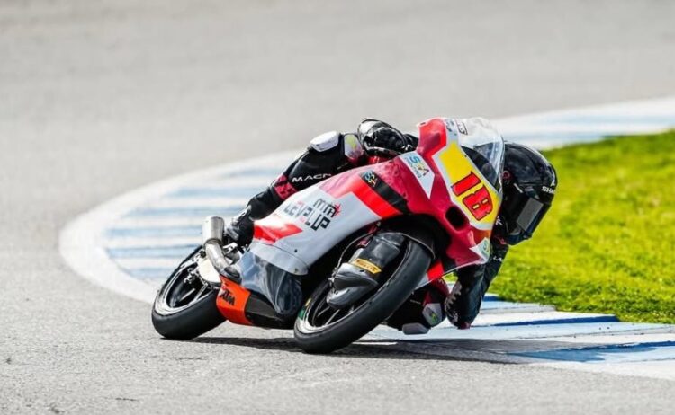 Moto3, Pr. Tailandia: Dos italianos en cabeza, Bertelle y Nepa