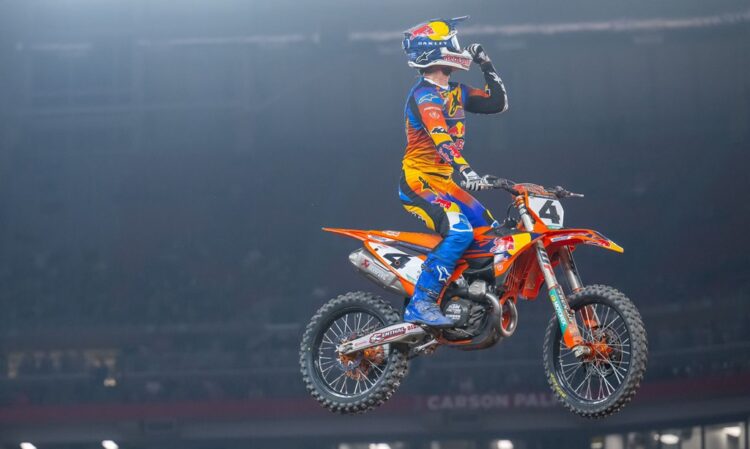 AMA SX 450: Sexton gana por delante de Webb y Roczen