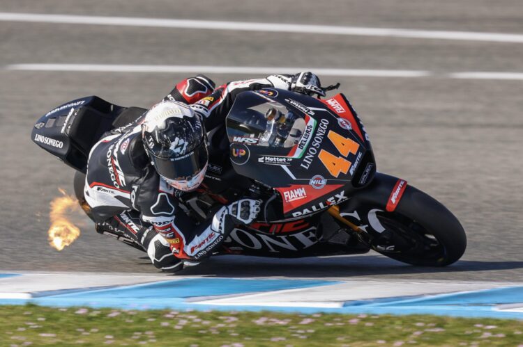Moto2, Test Jerez: Aron Canet domina en el último día