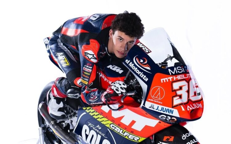 Moto3, Portimão: Ángel Piqueras, el más rápido antes de la lluvia