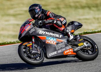 Moto2, Test: Manuel González lideró la primera jornada en Portimão