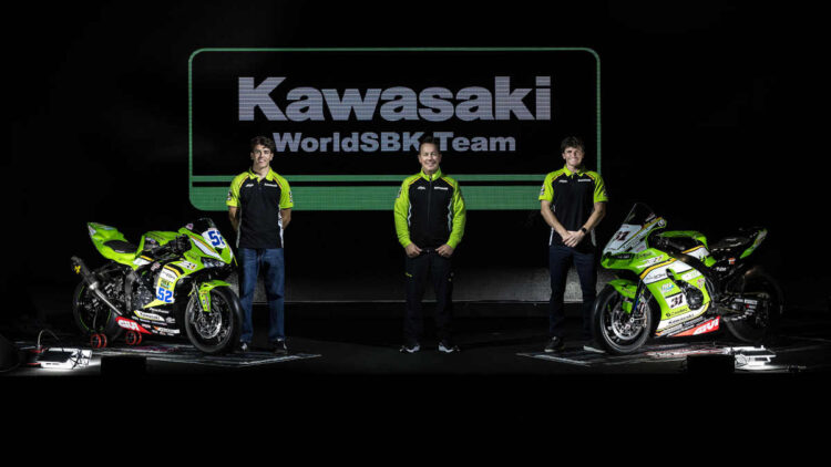 WSBK: Kawasaki desvela los colores de 2025