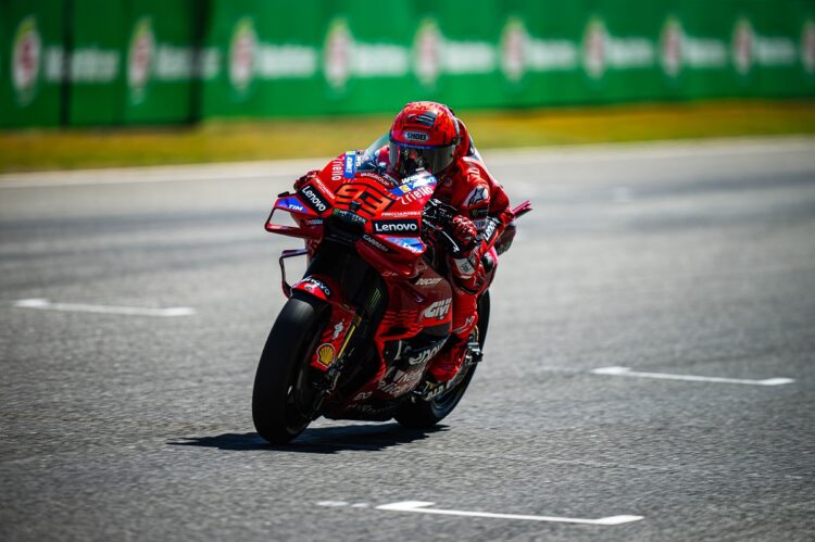 MotoGP: Marc Márquez: «El objetivo mínimo es subir al podio»