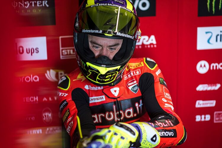 WSBK, Álvaro Bautista (P3): “Mis sensaciones han vuelto y estoy contento por ello”