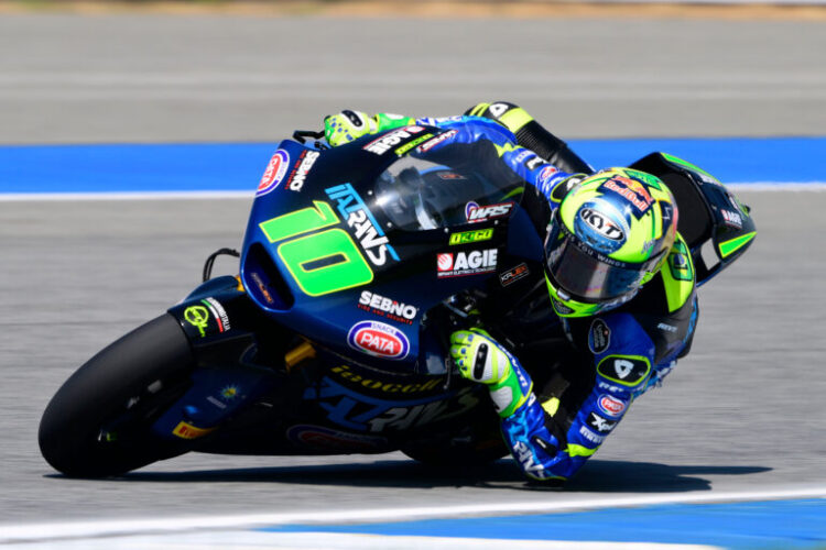 Moto2, Test Jerez: Diogo Moreira, el más fuerte en el primer día