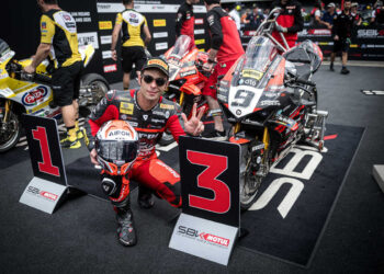 WSBK: Decepcionado, Danilo Petrucci: «El quinto puesto es una decepción»