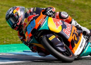 Moto3, test en Jerez: Rueda acaba los entrenamientos en cabeza con vuelta de récord