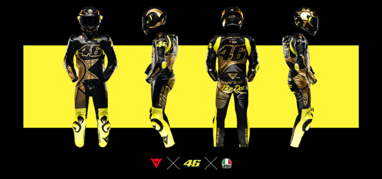 MotoGP: Casco y traje «Soleluna Vale46» de Rossi con sólo 46 unidades disponibles