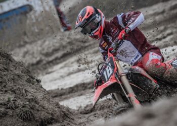 MX2: Valerio Lata debuta con fuerza en Honda