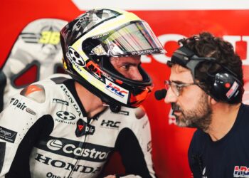 MotoGP, Joan Mir (P8): “Fui casi dos segundos más rápido que en la clasificación”