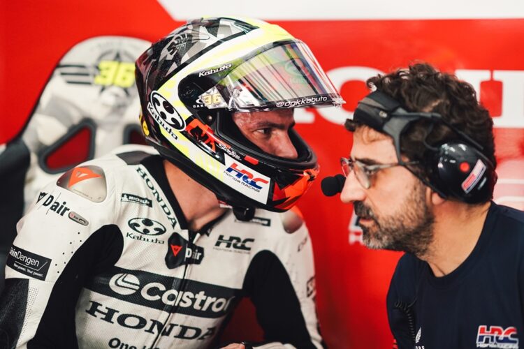 MotoGP, Joan Mir (P8): “Fui casi dos segundos más rápido que en la clasificación”