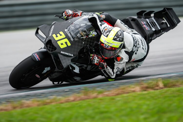 MotoGP: Positivo debut del Honda HRC Castrol en Malasia