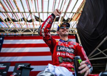 MotoGP, Francesco Bagnaia (1º): “Estoy súper contento, incluso perdí la voz”