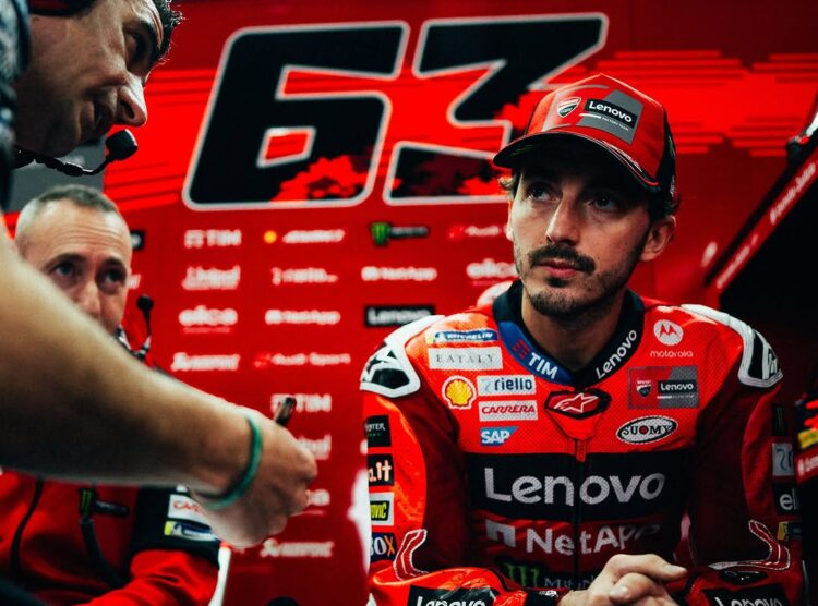 MotoGP: Insuficiente, Francesco Bagnaia « Echo de menos las sensaciones del año pasado»