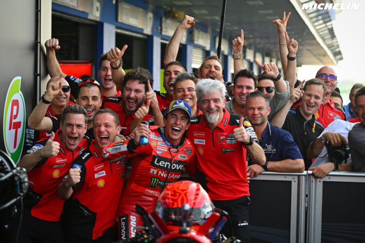 MotoGP: Marc Márquez confiesa: «A veces bromeo con Gigi, le digo “si tú fueras piloto me daría miedo tu mentalidad”».