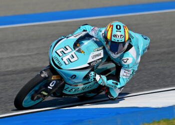 MotoGP: Moto3, David Almansa domina el primer día; David Muñoz fuera de la Q2