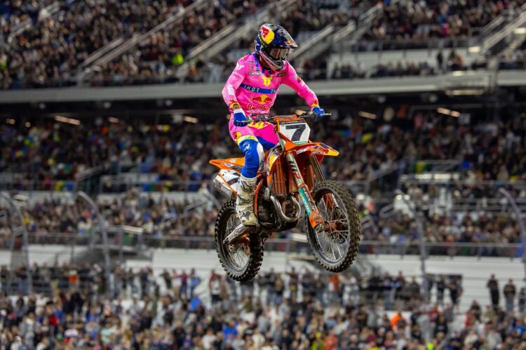 AMA Supercross: ¡Podio especial! Plessinger »dedicando este podio a mi amigo al que acaban de diagnosticar un cáncer»