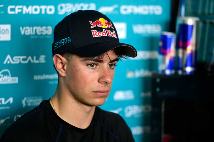 MotoGP: Moto2, a David Alonso se le complica la adaptación a una nueva moto