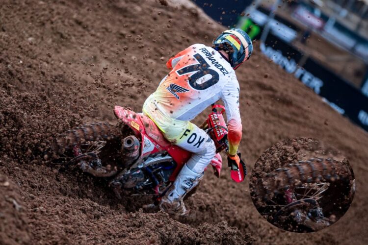 MXGP: Cómo un neumático mal montado llevó a Fernández al éxito