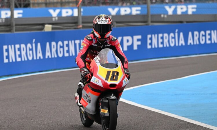 Moto3, PR, Austin: Bertelle cierra el primer día en la cima