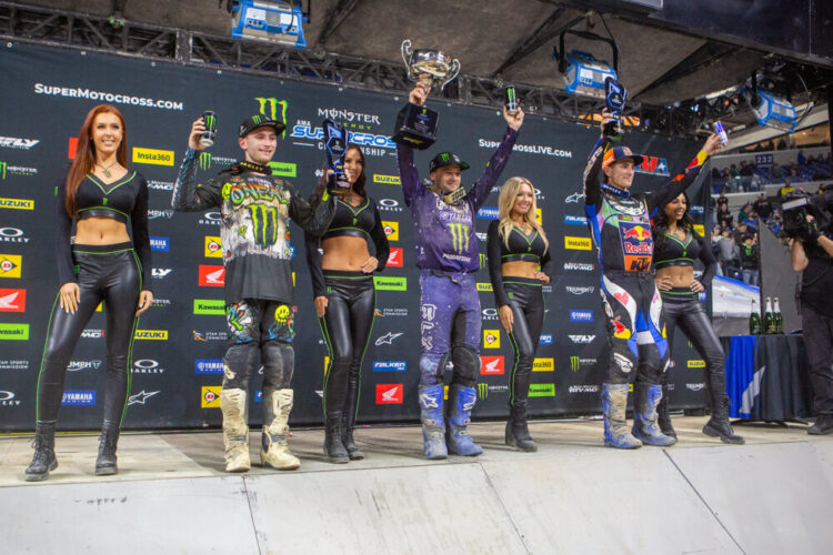 AMA Supercross SX450: Qué dijeron los tres primeros en Indianápolis