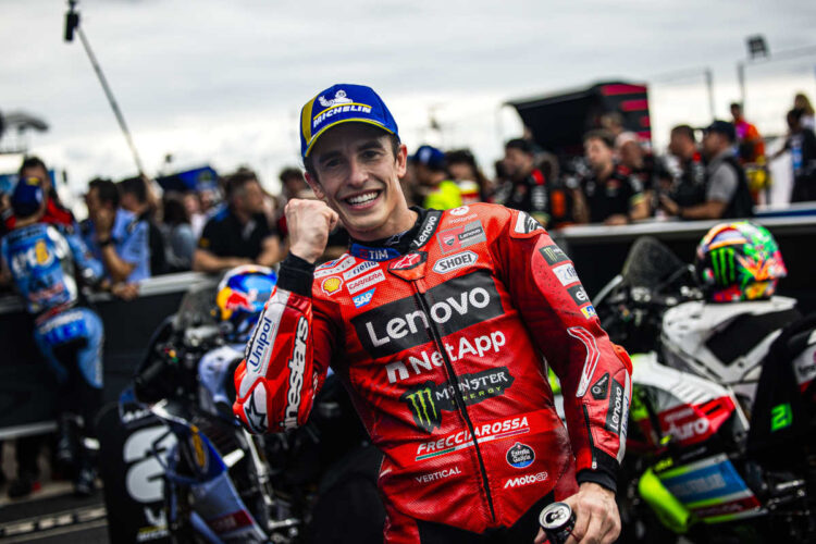 MotoGP: ¡Al límite! Marc Márquez: «Alex me ha llevado al límite»