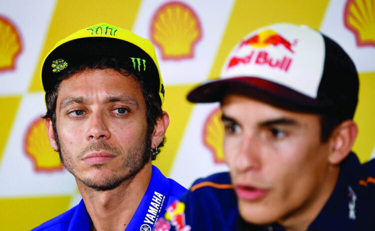 MotoGP: ¡Guerra fría! Campinoti: «Al último que le gustaría ver ganar a Rossi es a Marc»
