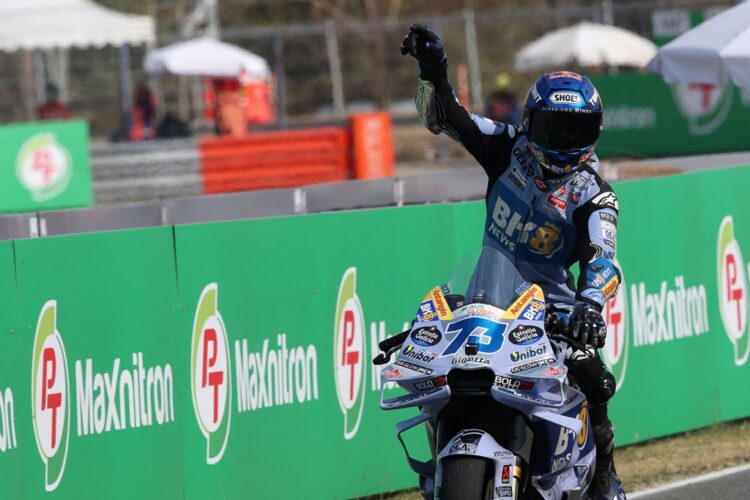 MotoGP, Alex Márquez (P2): “Fue una sensación increíble, como si estuviéramos entrenando en la pista de karts”