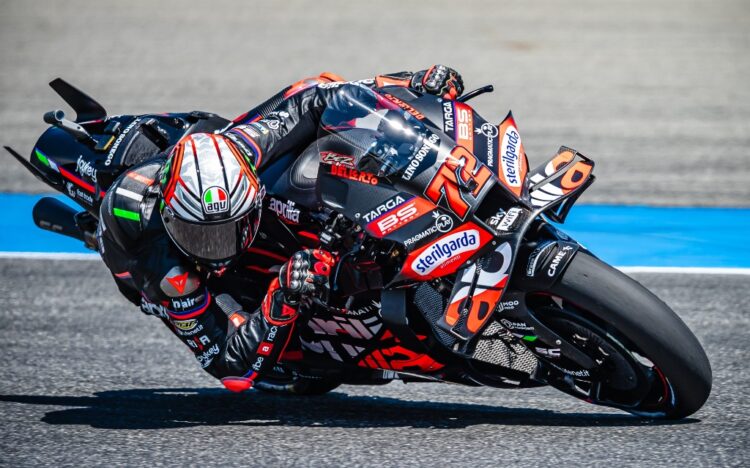 MotoGP: Jornada positiva para Aprilia con Bezzecchi (P4) en la Q2