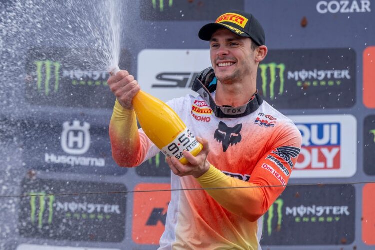 MXGP, Cózar: Gajser hace historia, gana 50 GP’s e iguala a Joel Robert