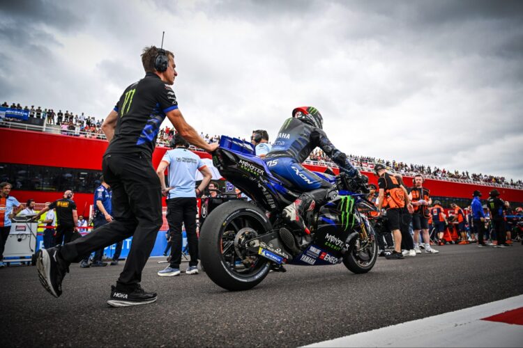 MotoGP: La degradación anormal de los neumáticos fue el problema para los pilotos Yamaha en Argentina
