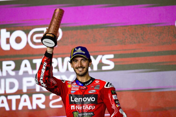 MotoGP: ¡Vaya remontada! Bagnaia «nunca sabes lo que puede pasar cuando sales desde la 11ª posición»