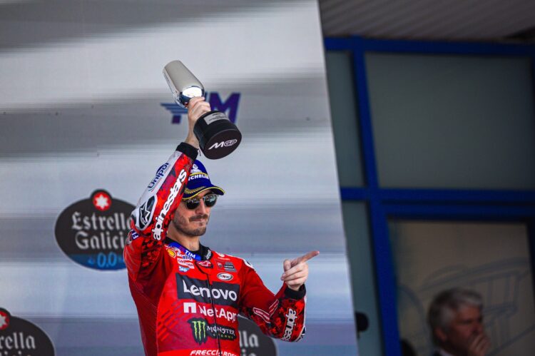 MotoGP: ¡Insatisfecho! Francesco Bagnaia «no totalmente satisfecho»