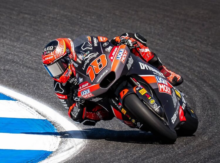 MotoGP; Moto2, Manuel González empieza con «buen pie» y lidera la FP1 en Qatar