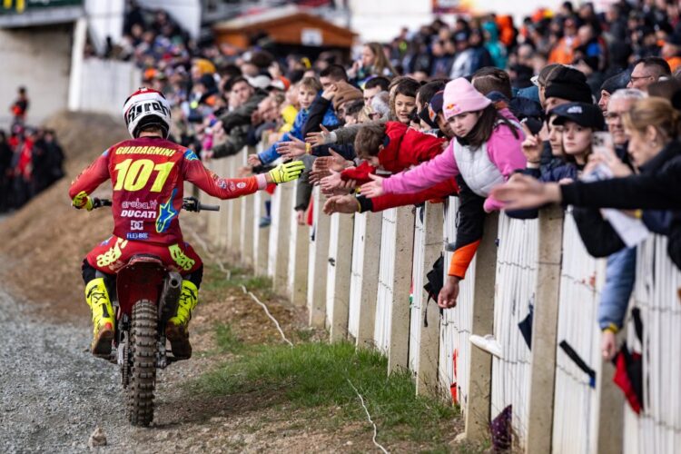 MXGP: Mattia Guadagnini lesionado en un entrenamiento