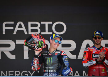MotoGP: Bagnaia impresionado con Quartararo «aprovechó cada detalle de su moto y fue superrápido»