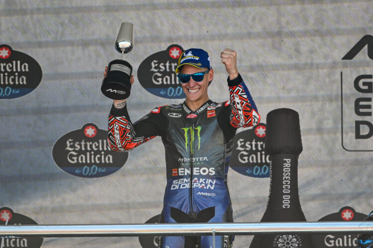 MotoGP, Fabio Quartararo: “No tuve el ritmo suficiente para mantener el liderato”