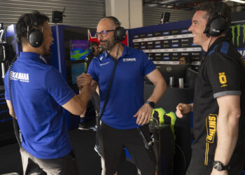 MotoGP: Yamaha ha empezado a probar el motor V4 en la M1