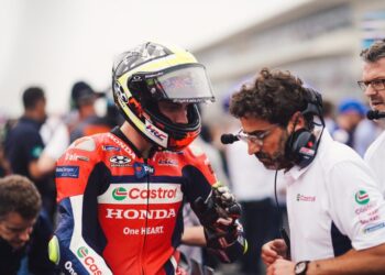 MotoGP: Joan Mir (DNF) sigue sin aprovechar el potencial de su RC213V