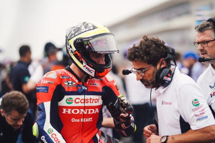 MotoGP: Joan Mir (DNF) sigue sin aprovechar el potencial de su RC213V