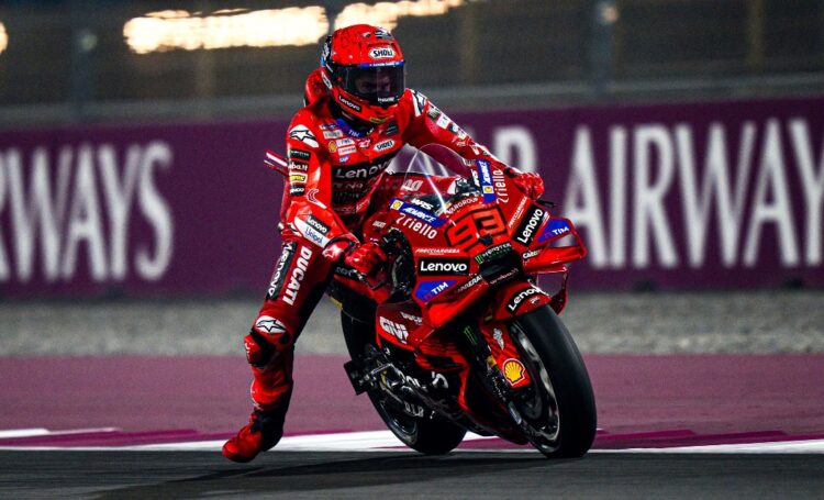 MotoGP Qatar, FP2: Marc Márquez lidera los últimos entrenamientos