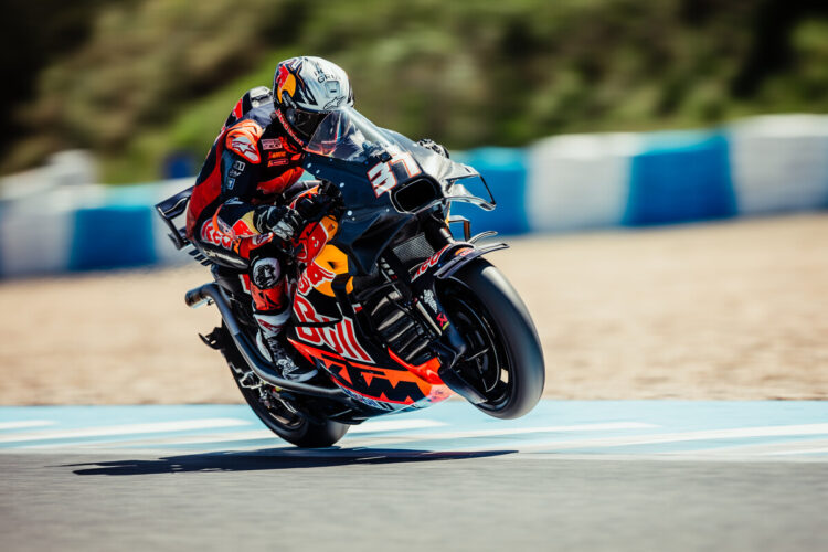 MotoGP: KTM trabajó para el futuro a largo plazo en los tests de Jerez