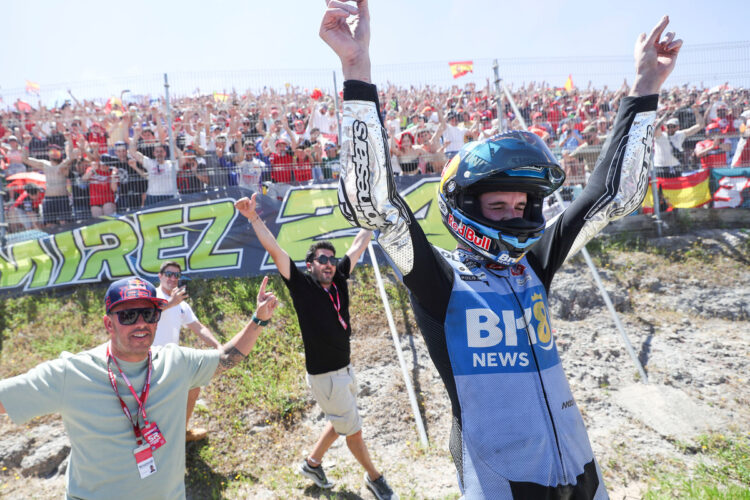 MotoGP: Alex Márquez ‘Cuando vi la caída de Marc en la curva ocho. Me dije: «Hoy es tu día»’.