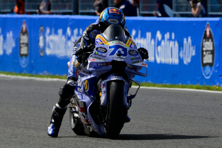 MotoGP, Jerez PR: Alex Márquez recupera el 1er puesto tras una caída a 170 km/h