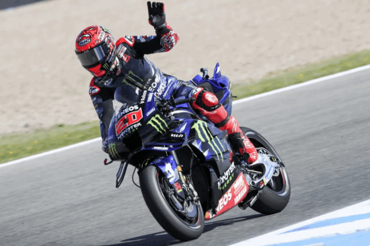 MotoGP, Jerez Q2: La sensacional pole de Fabio Quartararo