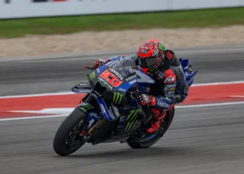 MotoGP: Quartararo pilotó la YZR-M1 en «modo de baja potencia» en COTA