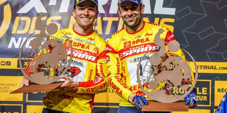 Toni Bou gana el título para España en el X-Trial de las Naciones