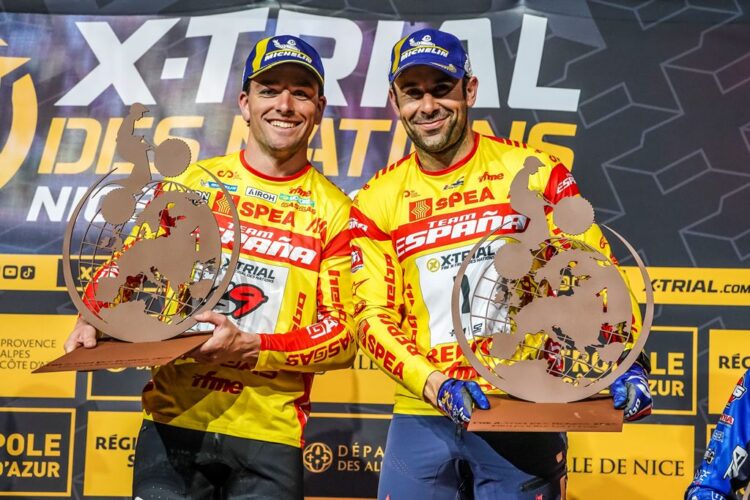 Toni Bou gana el título para España en el X-Trial de las Naciones